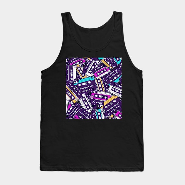 CASSETTE PATTERN #3 Tank Top by RickTurner